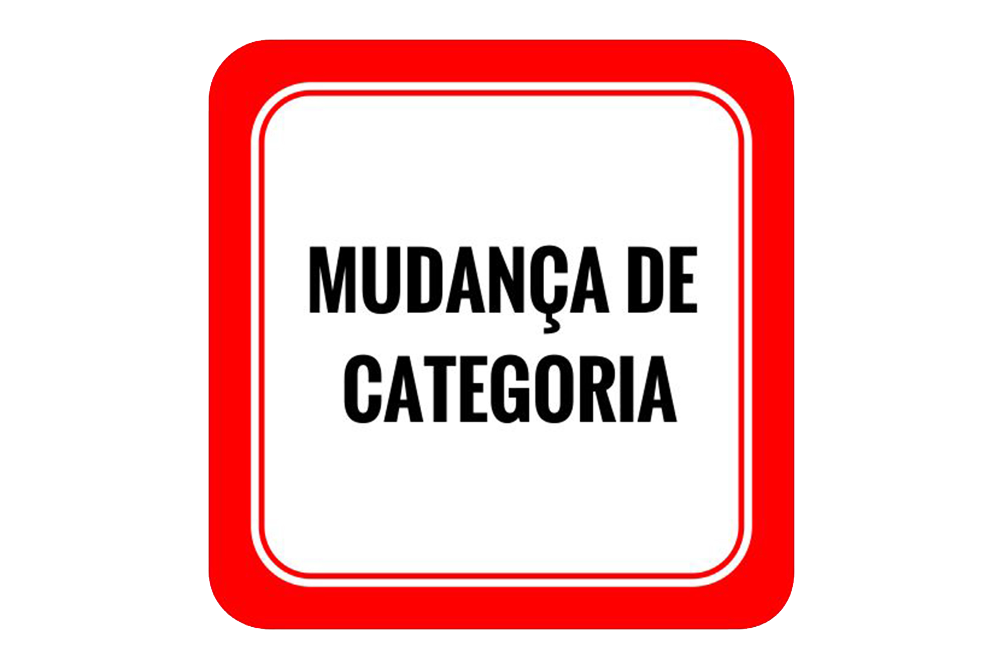 Mudança de Categoria